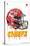 NFL Kansas City Chiefs - Drip Helmet 20-Trends International-Stretched Canvas