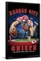 NFL Kansas City Chiefs - End Zone 17-Trends International-Framed Poster