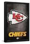 NFL Kansas City Chiefs - Logo 13-Trends International-Framed Poster