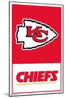 NFL Kansas City Chiefs - Logo 21-Trends International-Mounted Poster