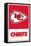 NFL Kansas City Chiefs - Logo 21-Trends International-Framed Stretched Canvas