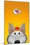NFL Kansas City Chiefs - Mascot K. C. Wolf 20-null-Mounted Standard Poster