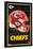 NFL Kansas City Chiefs - Neon Helmet 23-Trends International-Framed Poster