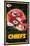 NFL Kansas City Chiefs - Neon Helmet 23-Trends International-Mounted Poster