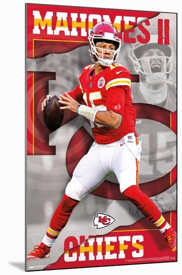 NFL Kansas City Chiefs - Patrick Mahomes II 22-Trends International-Mounted Poster