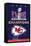 NFL Kansas City Chiefs - Super Bowl LVIII Team Logo-Trends International-Framed Stretched Canvas