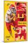 NFL Kansas City Chiefs - Travis Kelce 22-Trends International-Mounted Poster