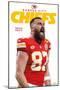 NFL Kansas City Chiefs - Travis Kelce Feature Series 24-Trends International-Mounted Poster