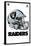 NFL Las Vegas Raiders - Drip Helmet 20-null-Framed Standard Poster