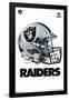 NFL Las Vegas Raiders - Drip Helmet 20-Trends International-Framed Poster