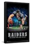 NFL Las Vegas Raiders ? End Zone 20-Trends International-Framed Poster