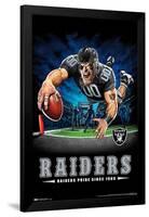 NFL Las Vegas Raiders ? End Zone 20-Trends International-Framed Poster