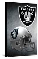 NFL Las Vegas Raiders ? Helmet 20-Trends International-Stretched Canvas