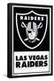 NFL Las Vegas Raiders - Logo 21-Trends International-Framed Poster