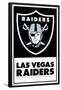 NFL Las Vegas Raiders - Logo 21-Trends International-Framed Poster