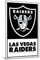 NFL Las Vegas Raiders - Logo 21-Trends International-Mounted Poster