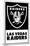 NFL Las Vegas Raiders - Logo 21-Trends International-Mounted Poster