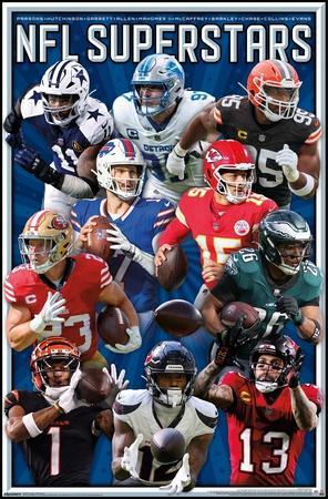 NFL League - Superstars 25 | AllPosters.com