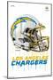 NFL Los Angeles Chargers - Drip Helmet 20-Trends International-Mounted Poster