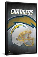 NFL Los Angeles Chargers - Helmet 19-Trends International-Framed Poster