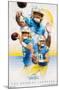 NFL Los Angeles Chargers - Justin Herbert 22-Trends International-Mounted Poster