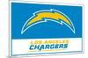 NFL Los Angeles Chargers - Logo 21-Trends International-Mounted Poster