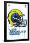 NFL Los Angeles Rams - Drip Helmet 20-Trends International-Framed Poster