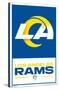 NFL Los Angeles Rams - Logo 21-Trends International-Stretched Canvas