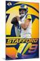 NFL Los Angeles Rams - Matthew Stafford 21-Trends International-Mounted Poster