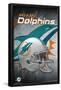 NFL Miami Dolphins - Helmet 15-Trends International-Framed Poster