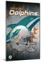 NFL Miami Dolphins - Helmet 15-Trends International-Mounted Poster