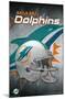 NFL Miami Dolphins - Helmet 15-Trends International-Mounted Poster