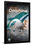 NFL Miami Dolphins - Helmet 15-Trends International-Framed Poster