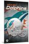 NFL Miami Dolphins - Helmet 18-Trends International-Mounted Poster