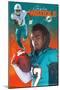 NFL Miami Dolphins - Jaylen Waddle 21-Trends International-Mounted Poster