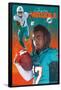 NFL Miami Dolphins - Jaylen Waddle 21-Trends International-Framed Poster