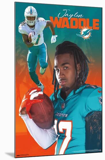 NFL Miami Dolphins - Jaylen Waddle 21-Trends International-Mounted Poster