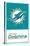 NFL Miami Dolphins - Logo 21-Trends International-Stretched Canvas