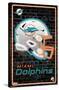 NFL Miami Dolphins - Neon Helmet 23-Trends International-Stretched Canvas