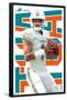 NFL Miami Dolphins - Tua Tagovailoa 20-Trends International-Framed Poster