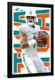 NFL Miami Dolphins - Tua Tagovailoa 20-Trends International-Framed Poster