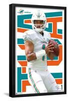 NFL Miami Dolphins - Tua Tagovailoa 20-Trends International-Framed Poster