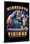 NFL Minnesota VIkings - End Zone 17-Trends International-Framed Poster