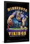 NFL Minnesota VIkings - End Zone 17-Trends International-Framed Poster