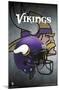 NFL Minnesota VIkings - Helmet 16-Trends International-Mounted Poster