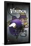 NFL Minnesota VIkings - Helmet 16-Trends International-Framed Poster