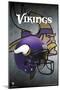 NFL Minnesota VIkings - Helmet 16-Trends International-Mounted Poster