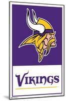 NFL Minnesota Vikings - Logo 21-Trends International-Mounted Poster