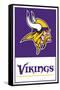 NFL Minnesota Vikings - Logo 21-Trends International-Framed Stretched Canvas