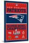 NFL New England Patriots - Champions 19-Trends International-Mounted Poster